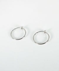 21mmシンプルパイプイヤリング