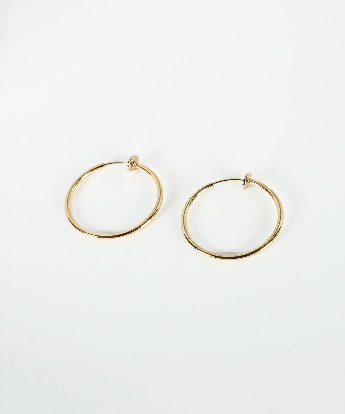 30mmシンプルパイプイヤリング