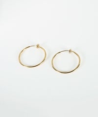 30mmシンプルパイプイヤリング