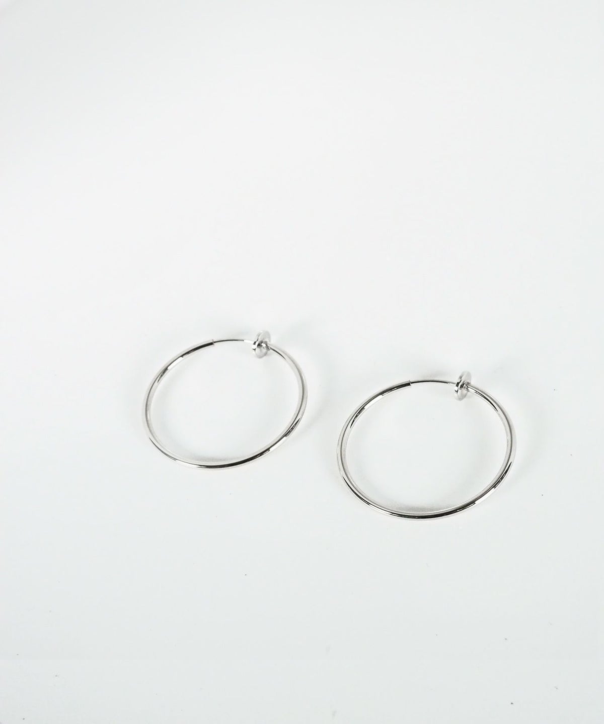 30mmシンプルパイプイヤリング