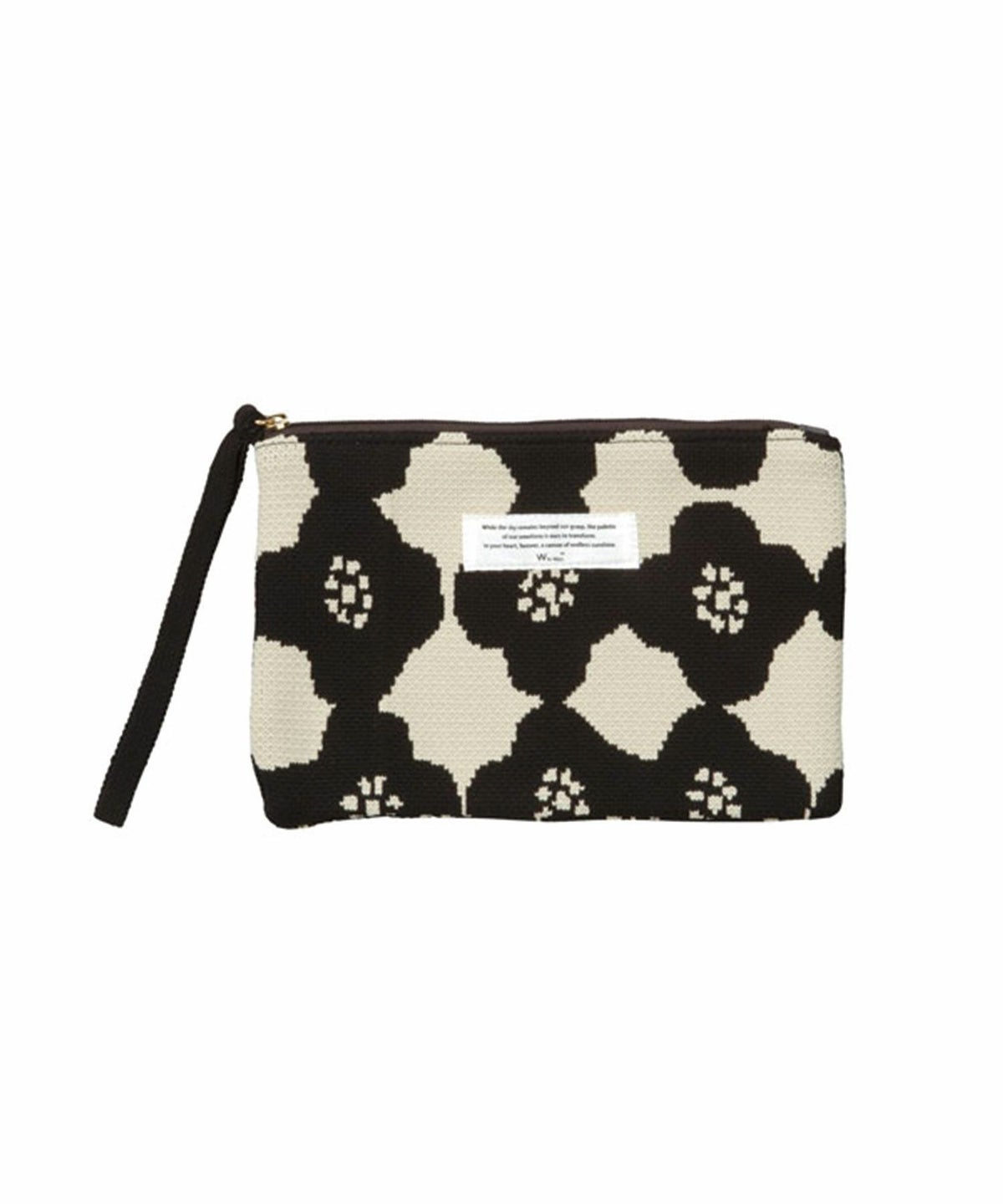 ニットフラットポーチ