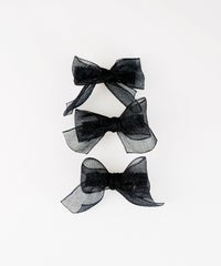 シアーリボンミニクリップ3Pセット