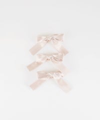 サテンリボンミニクリップ3Pセット