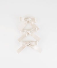 サテンリボンミニクリップ3Pセット