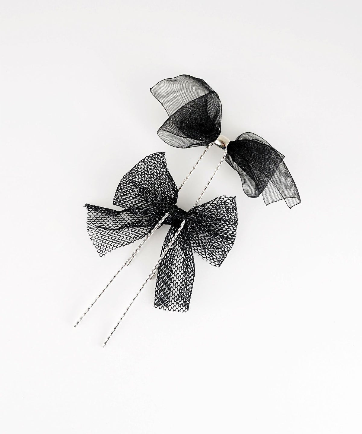 オーガンジーリボンUピン4Pセット