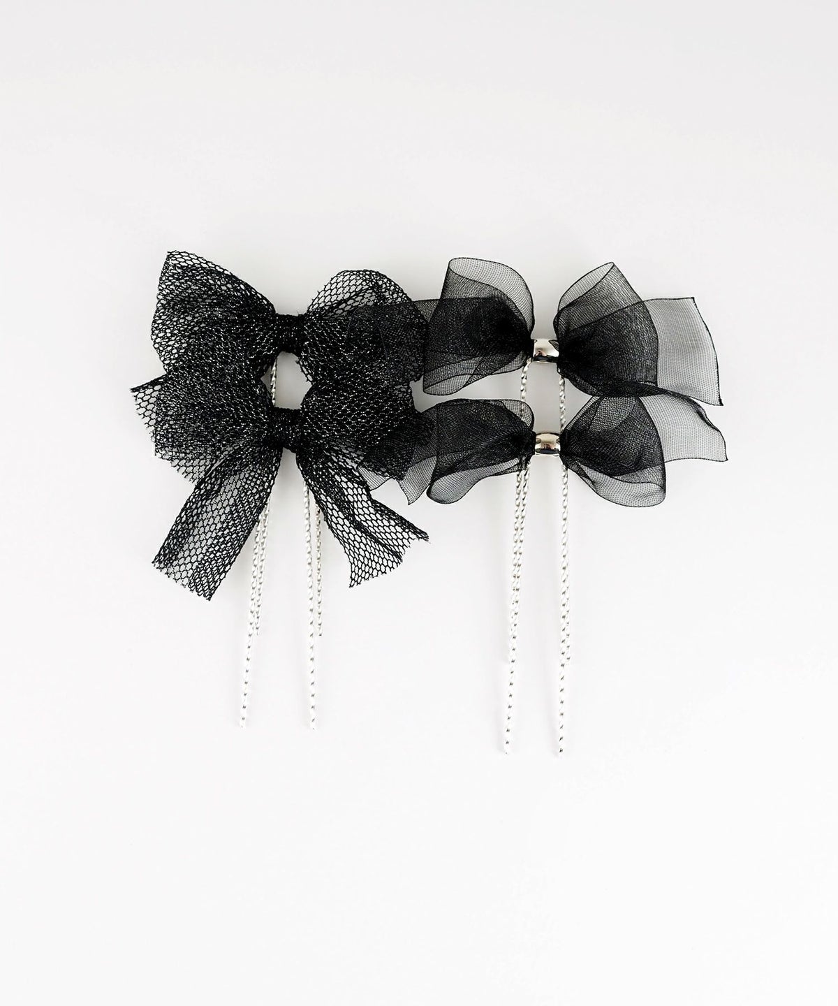 オーガンジーリボンUピン4Pセット