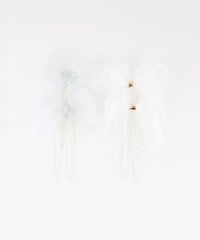 オーガンジーリボンUピン4Pセット