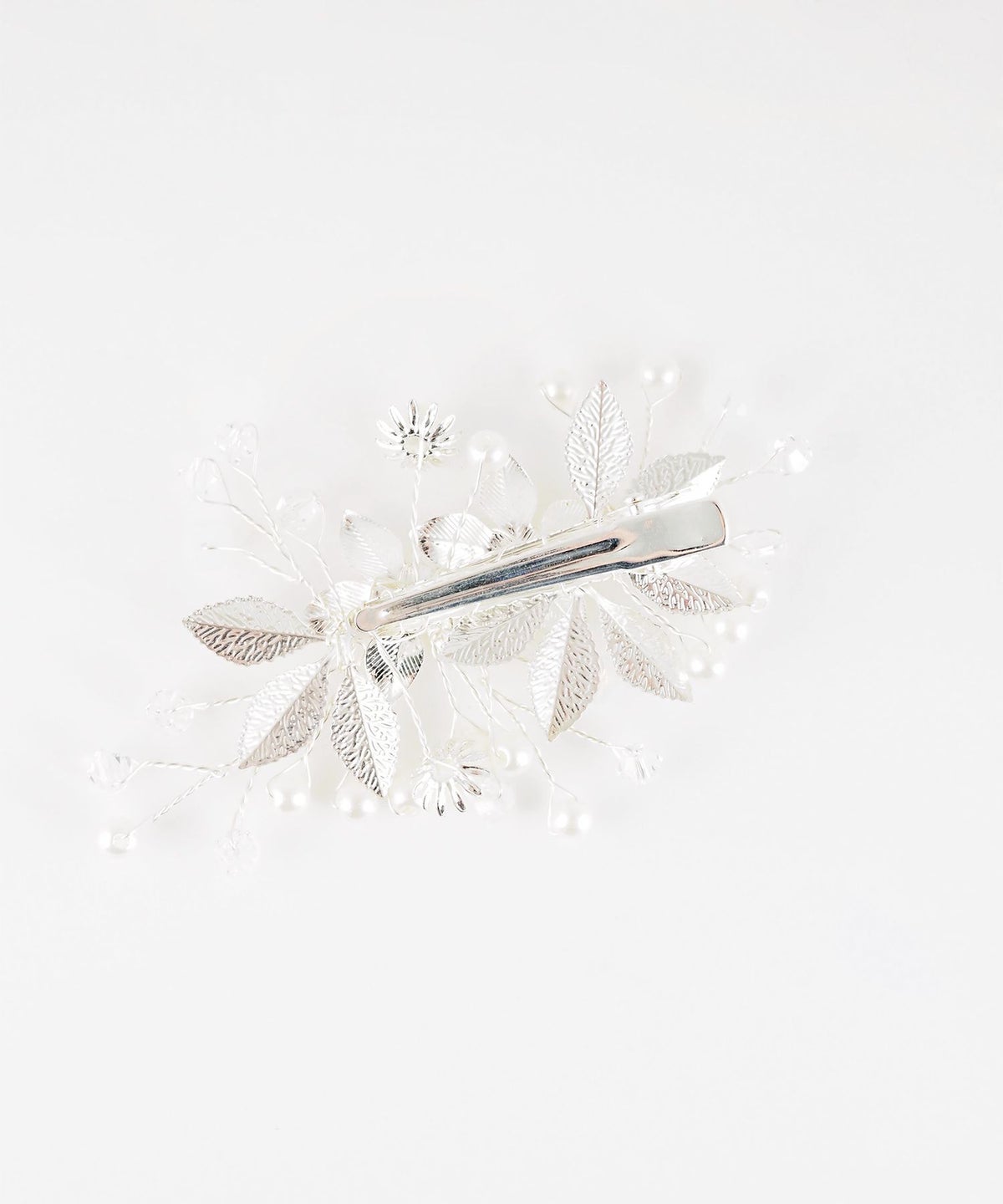 ダブルフラワーリーフクリップ