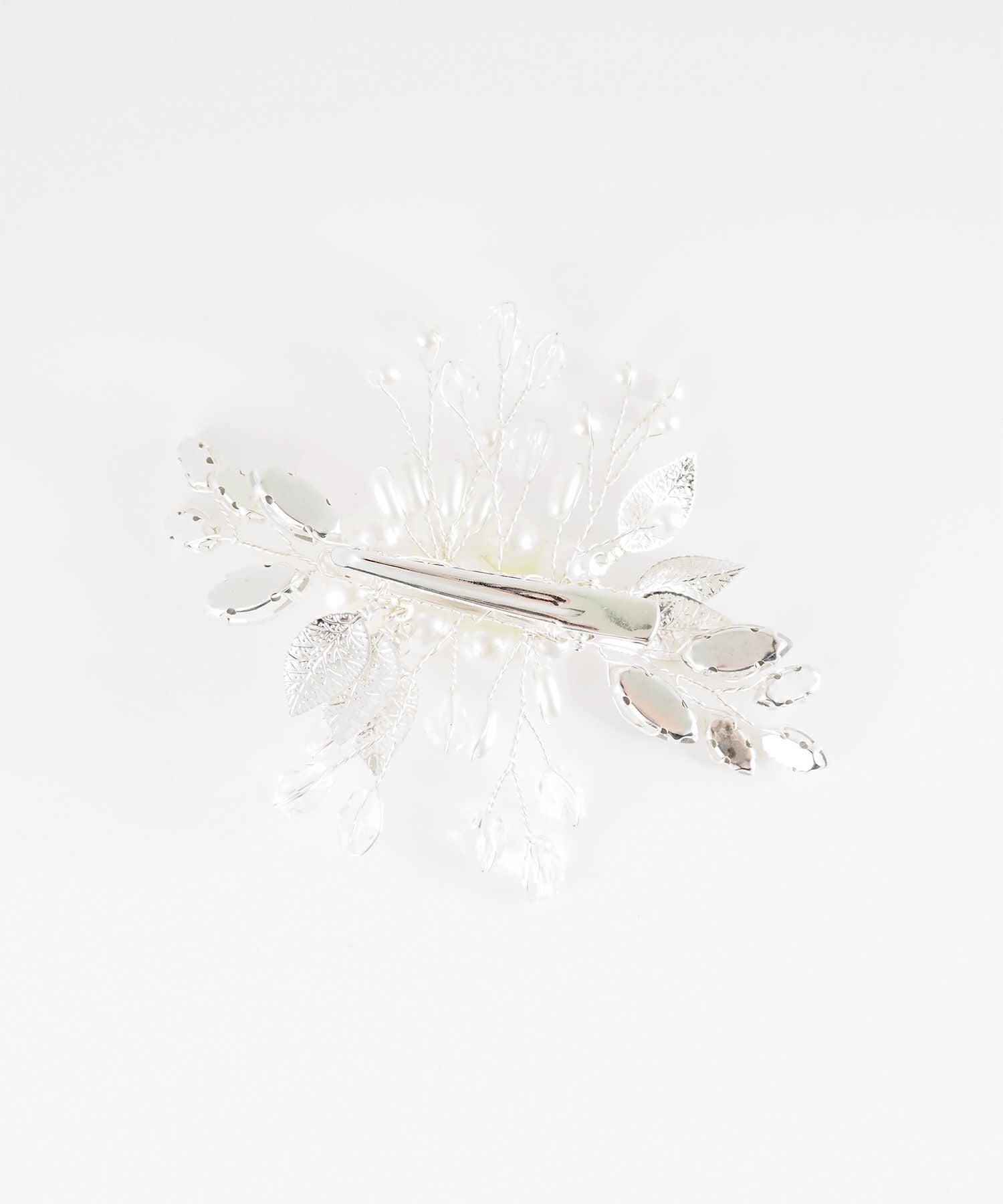 パールフラワークリップ