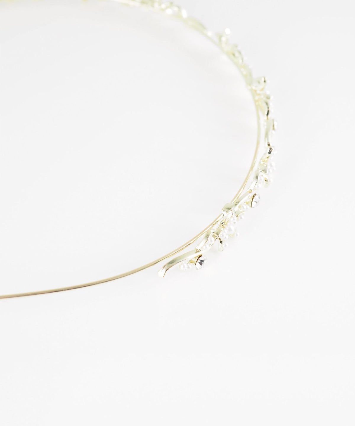 フラワーパールカチューシャ