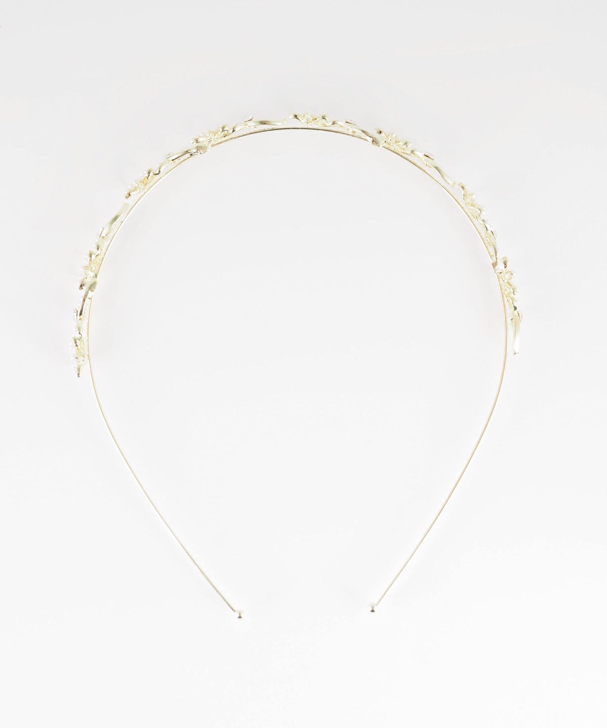 フラワーパールカチューシャ