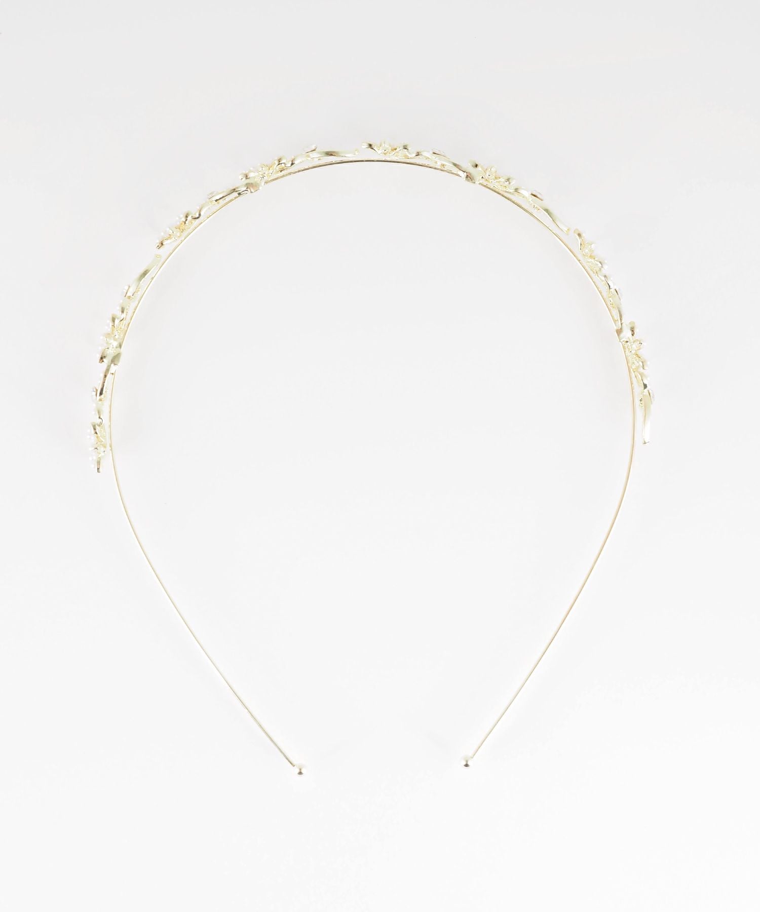 フラワーパールカチューシャ