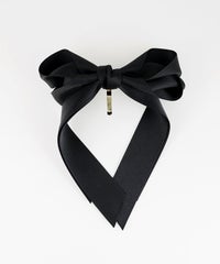 サテンリボンポニーフック