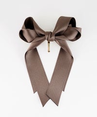 サテンリボンポニーフック