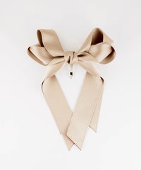 サテンリボンポニーフック