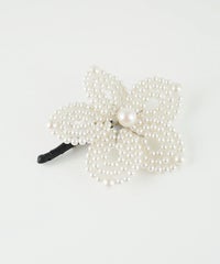パールフラワーブランチブローチ