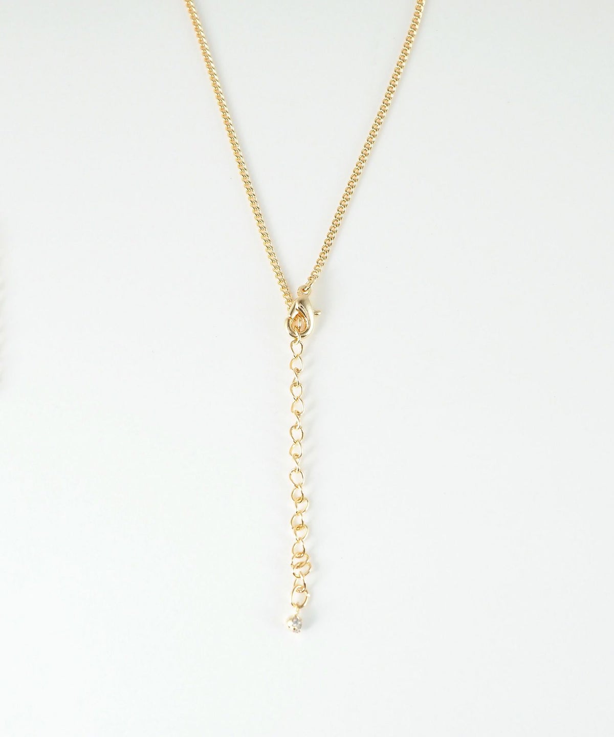 ステーションパールウェーブネックレス