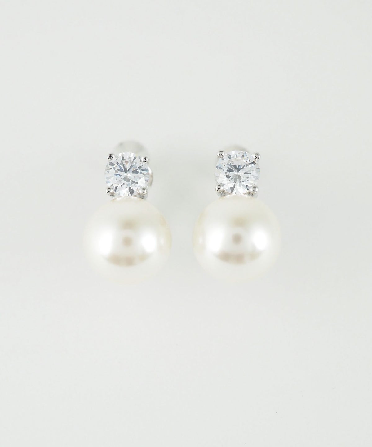 ストーンパールイヤリング