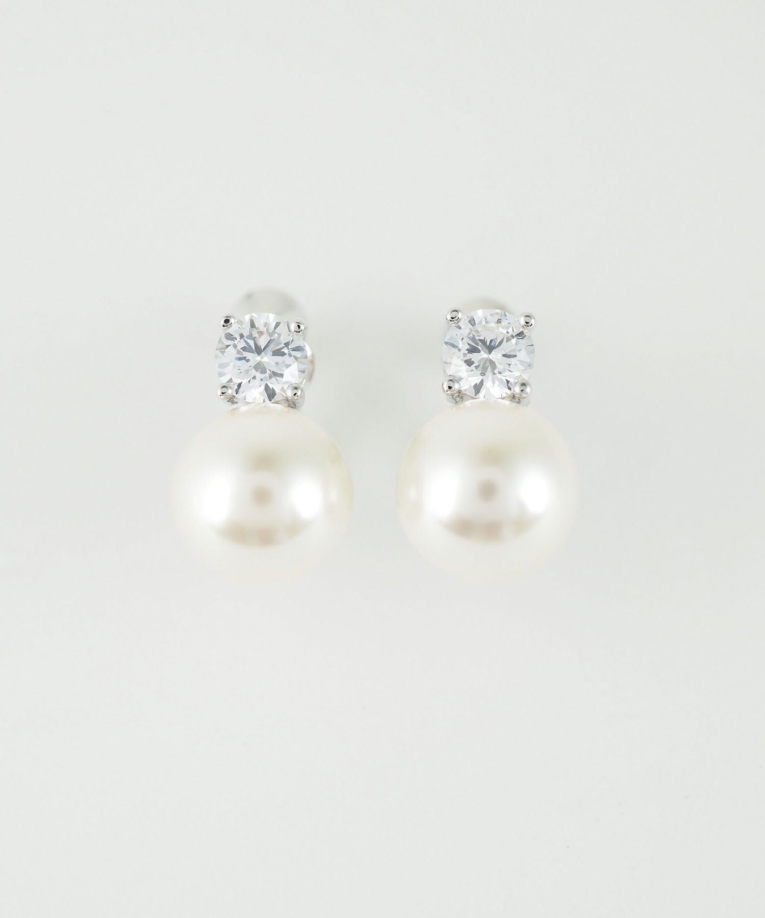 ストーンパールイヤリング