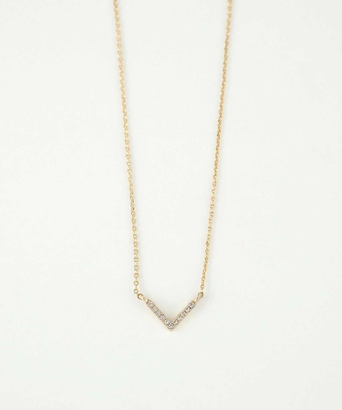 Vモチーフプチペンダント【MUK】