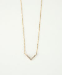 Vモチーフプチペンダント【MUK】