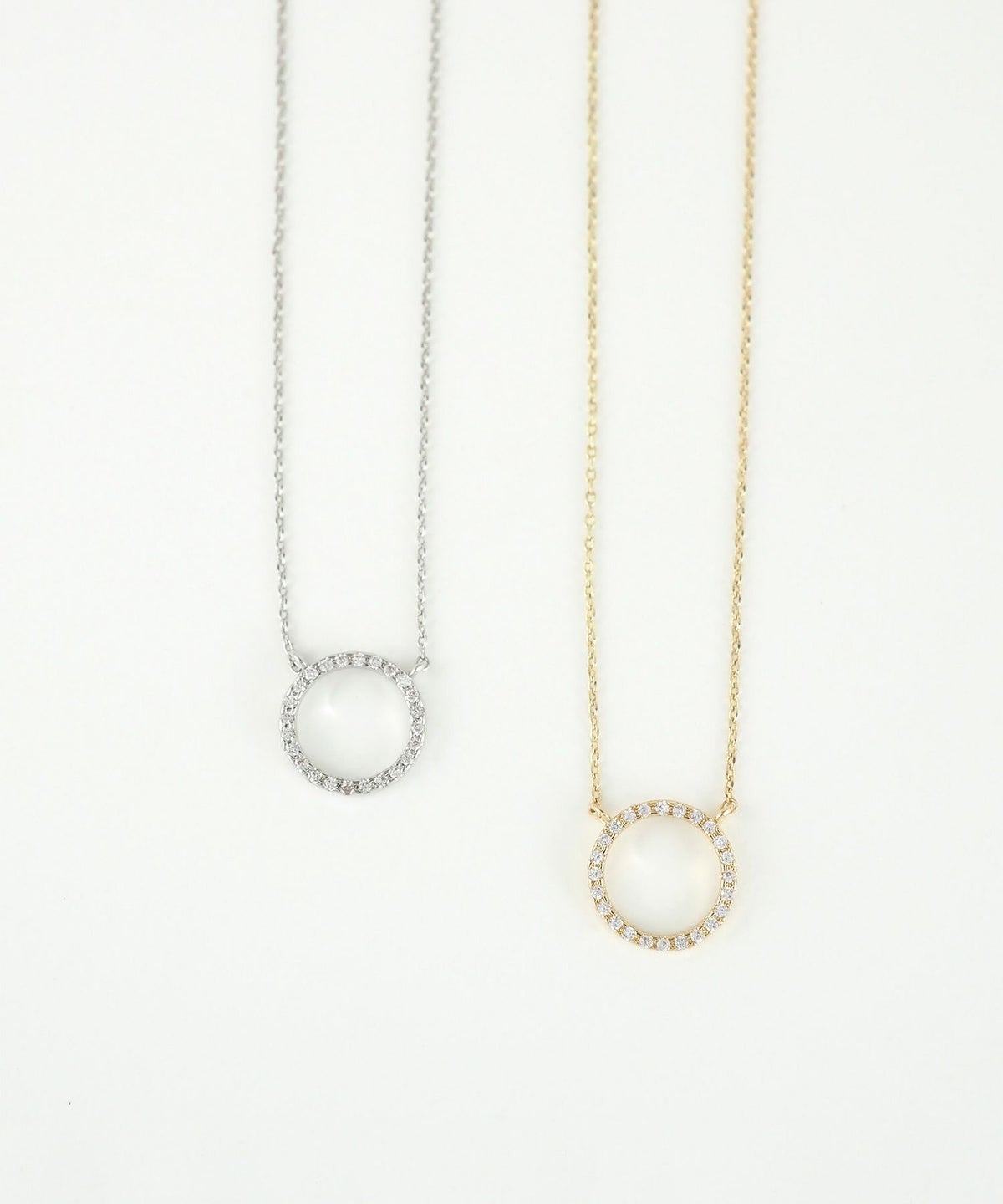 ラウンドストーンプチペンダント【MUK】