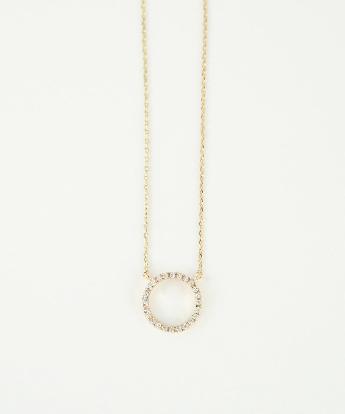 ラウンドストーンプチペンダント【MUK】