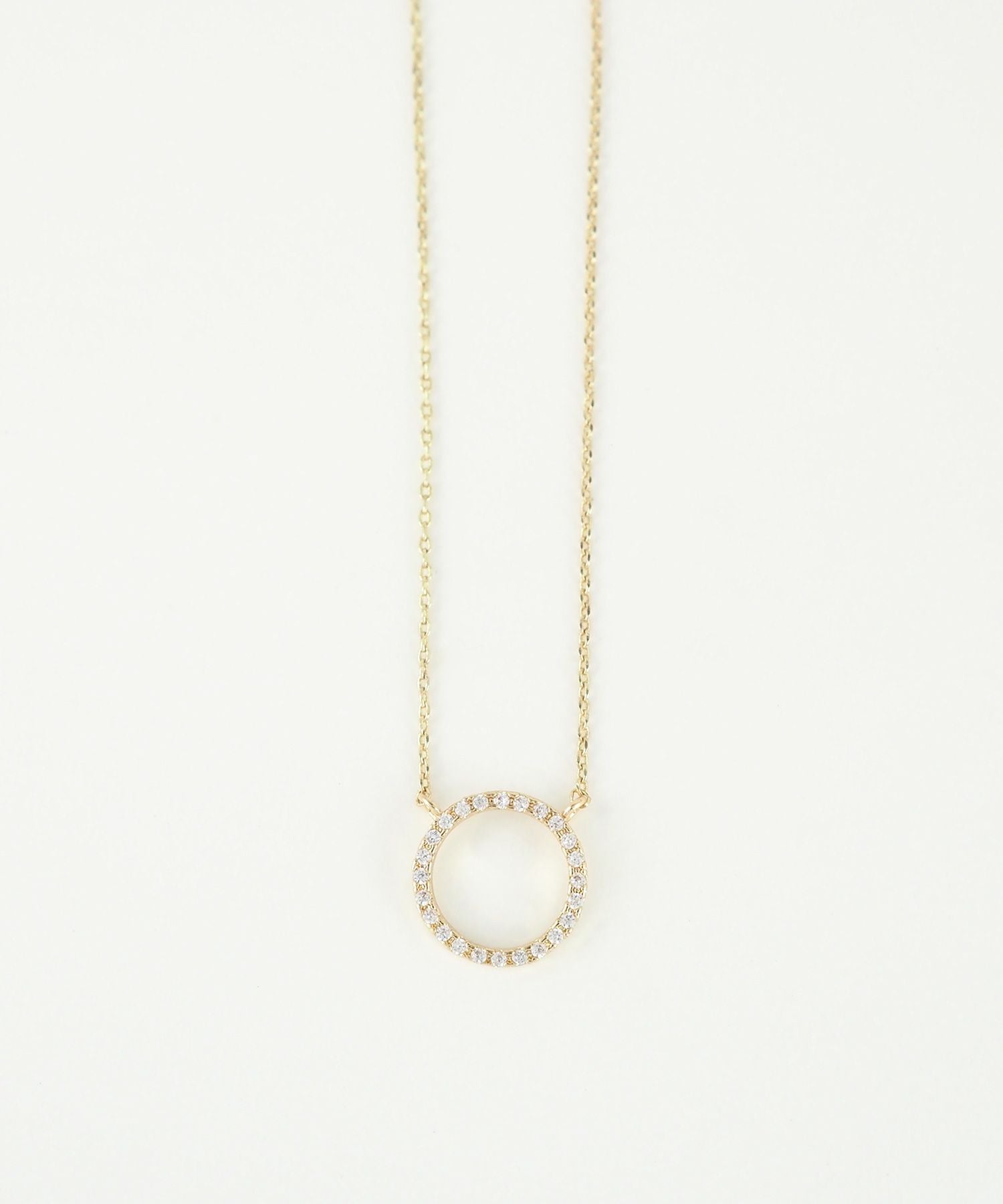 ラウンドストーンプチペンダント【MUK】