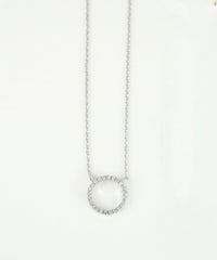 ラウンドストーンプチペンダント【MUK】