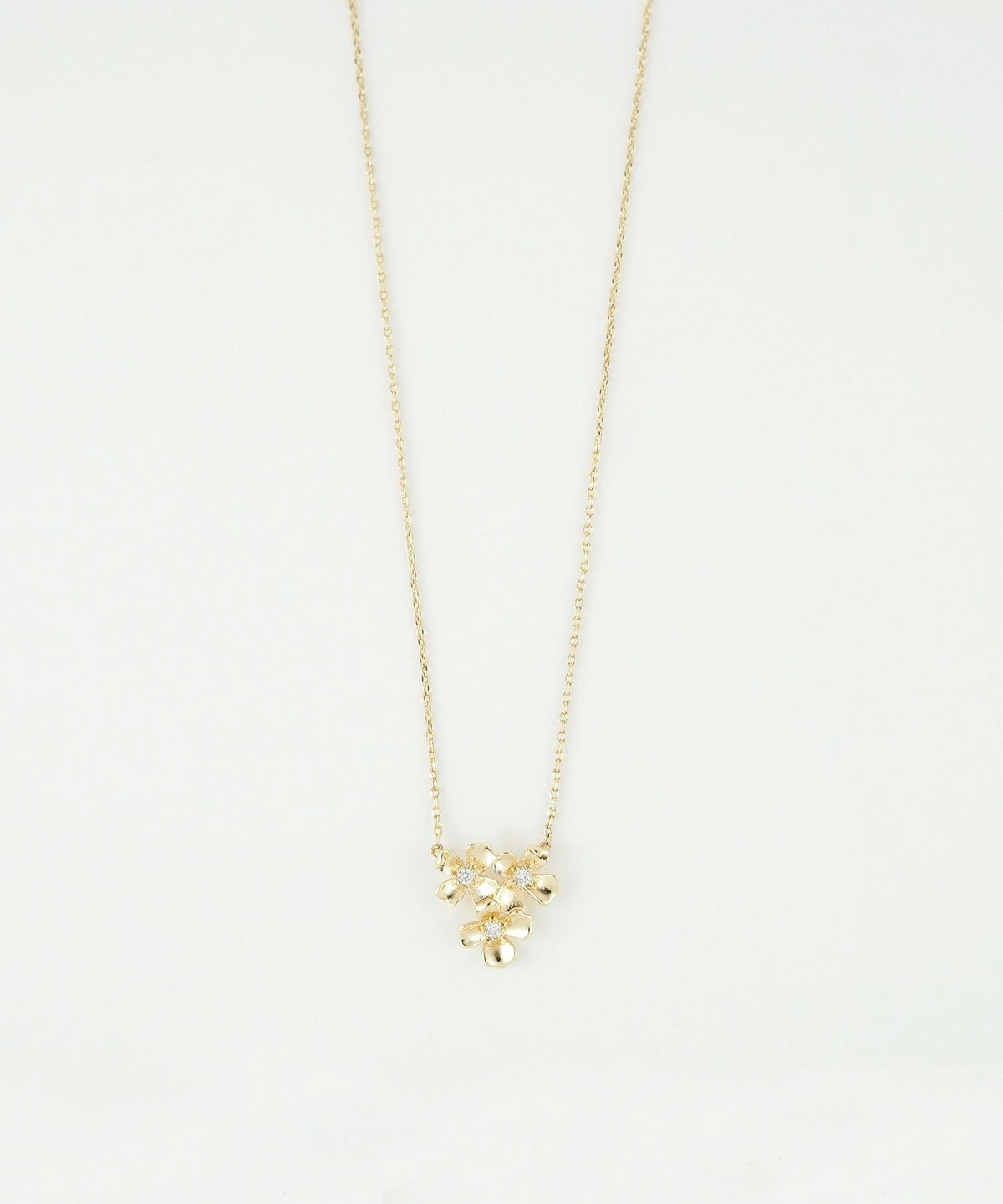 フラワーシルエットプチペンダント【MUK】