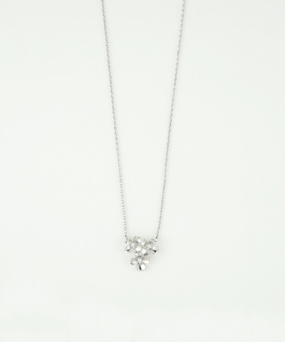 フラワーシルエットプチペンダント【MUK】