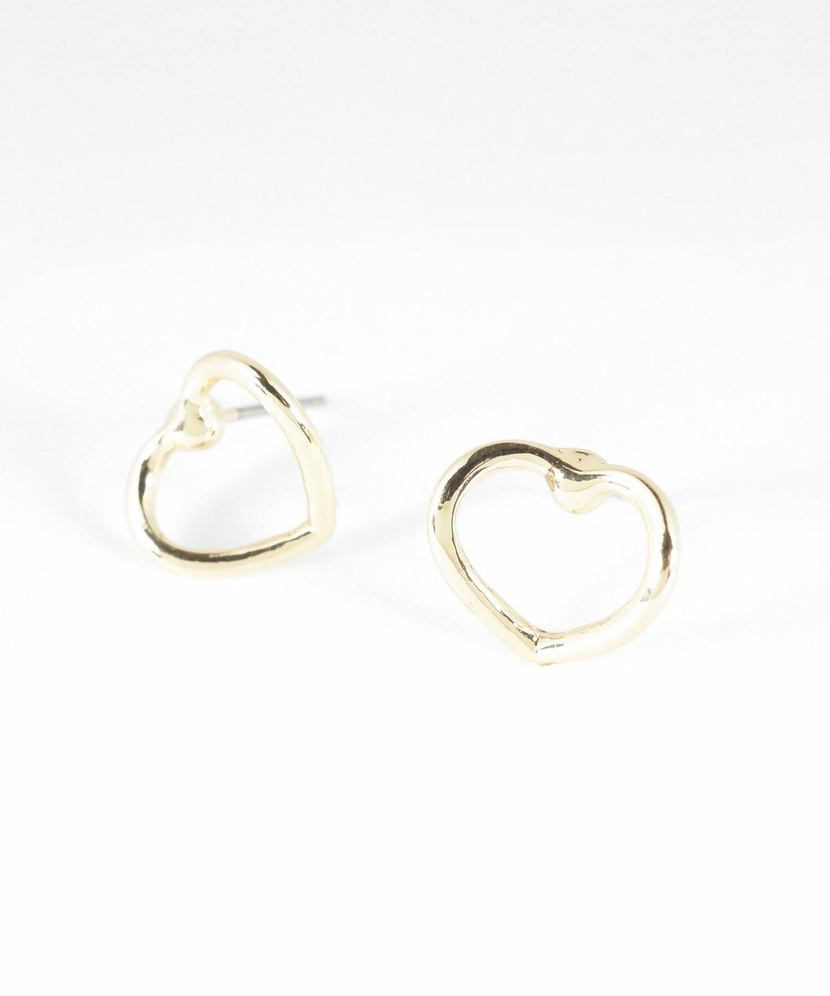 ハートフレームサージカルステンレスポストピアス