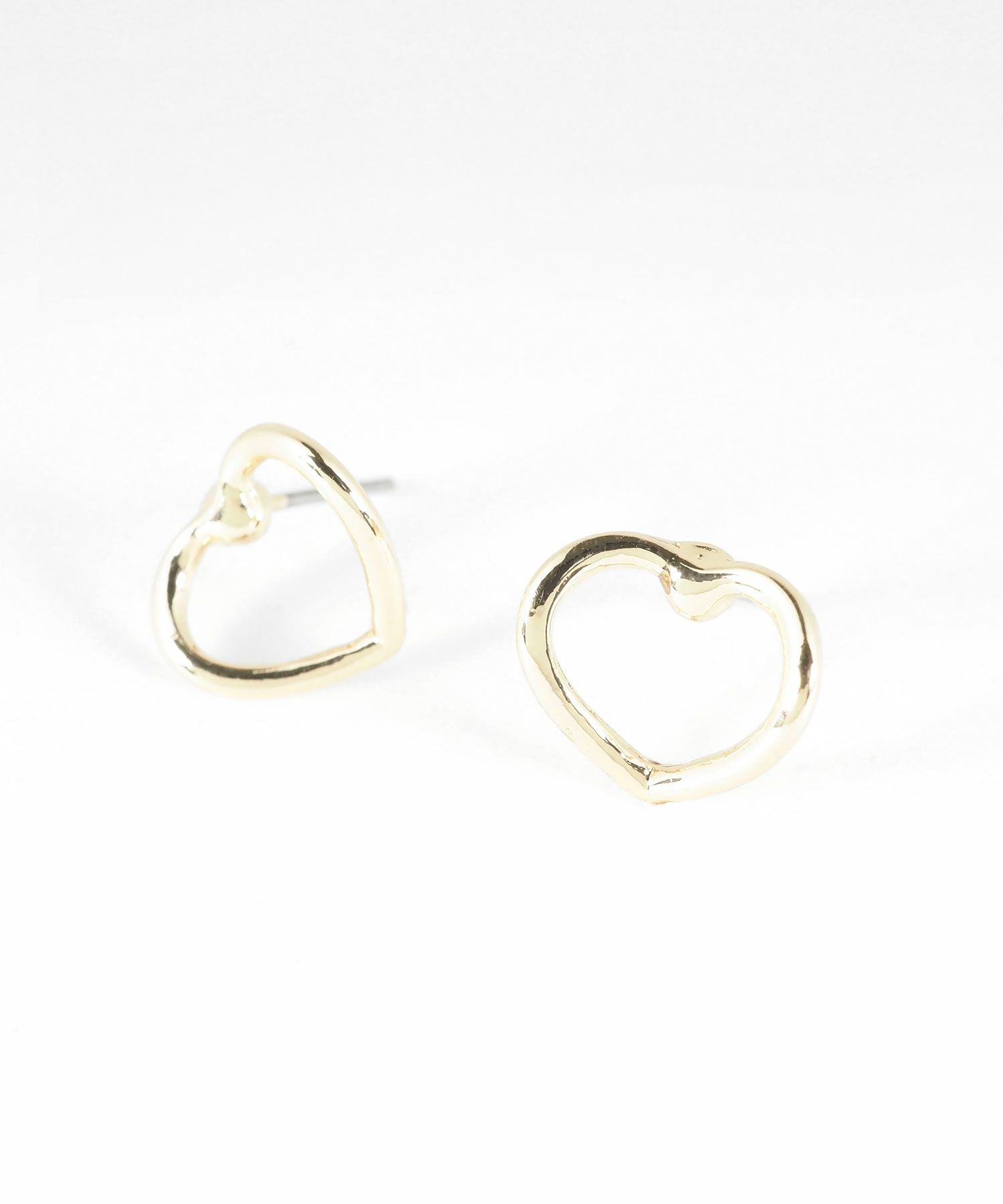 ハートフレームサージカルステンレスポストピアス