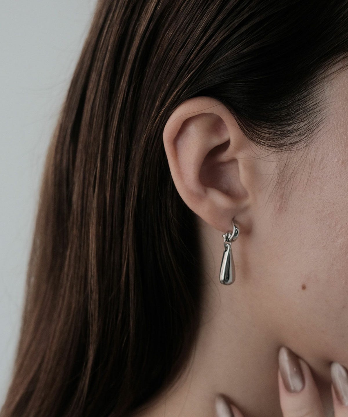 メタルドロップステンレスピアス