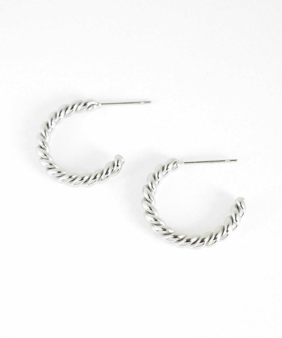 ツイストステンレスピアス