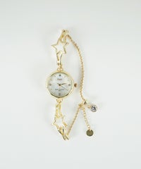 メタルスターブレスレットウォッチ