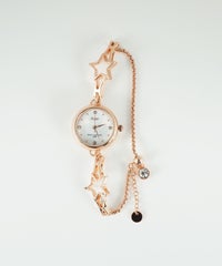 メタルスターブレスレットウォッチ