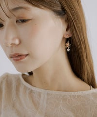 ワイヤーフラワーチタンポストピアス | 【公式】MUK ONLINE SHOP｜人気 