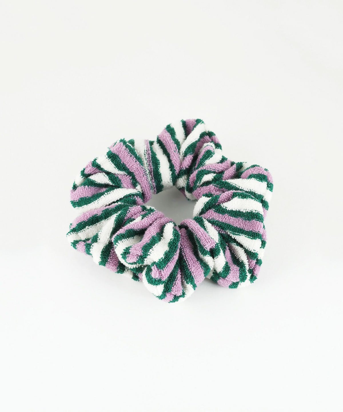 ストライプパイルシュシュ【nuage】