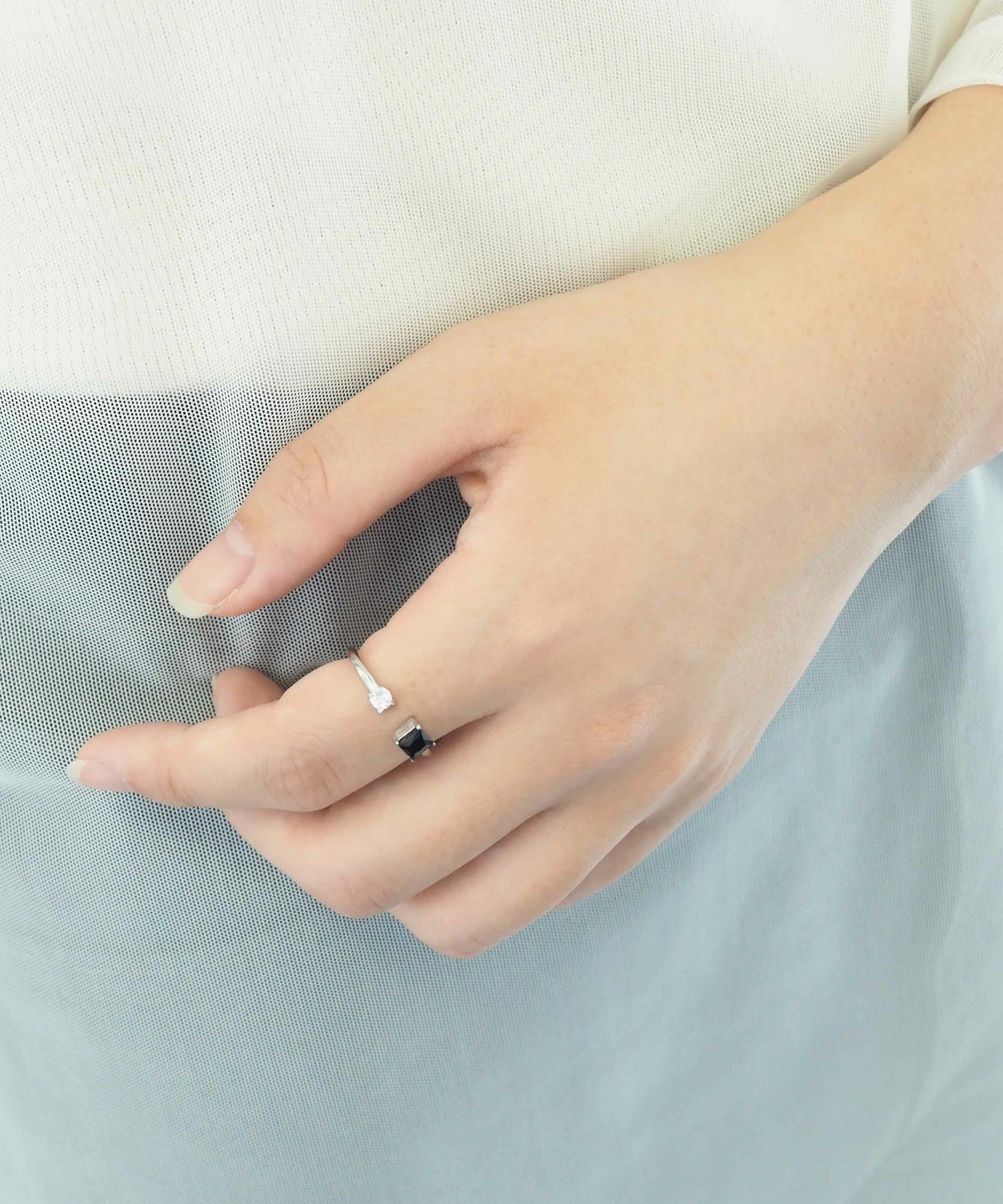 スクエアキュービックサージカルステンレスリング