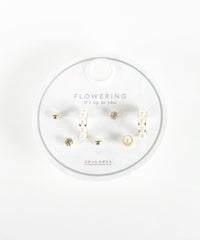 パールラインステンレスポストセットピアス