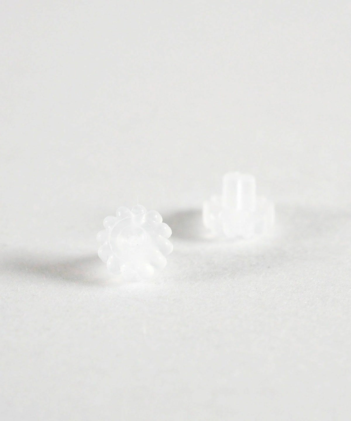 パールリボンステンレスポストセットピアス