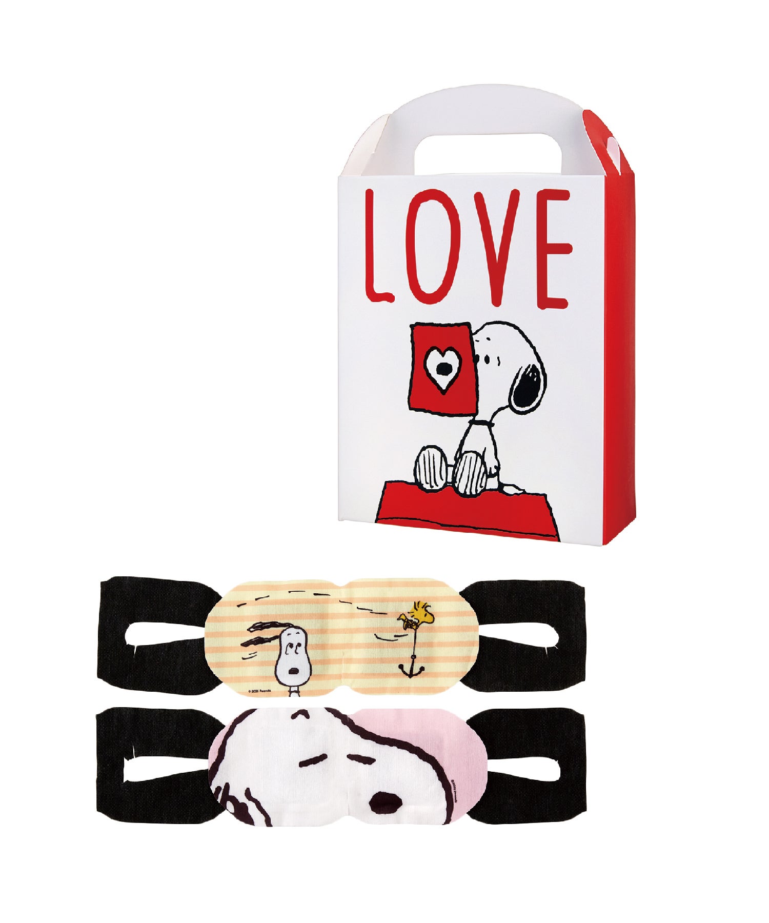 ピーナッツ ホットアイマスクアソート6枚