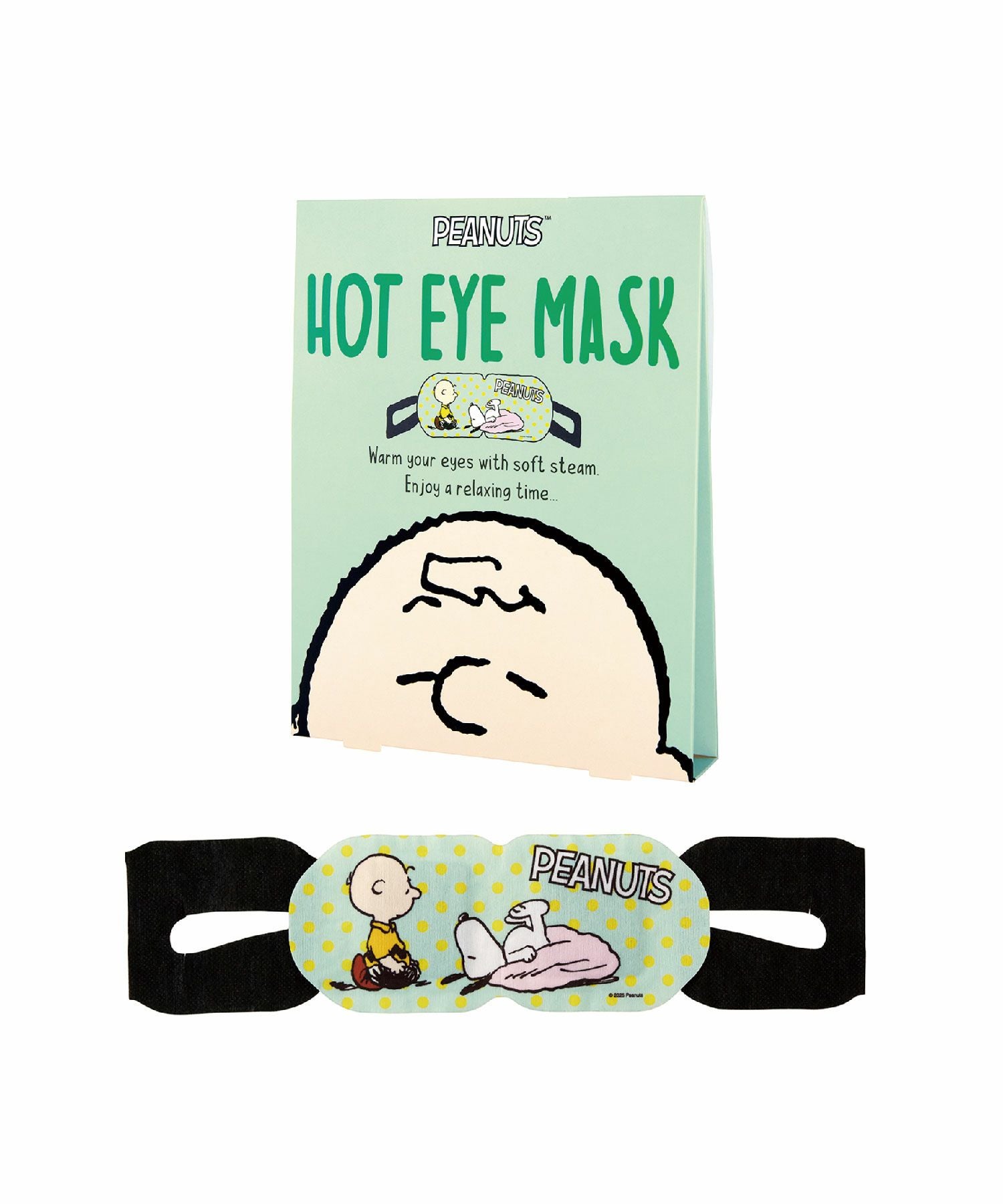 ピーナッツ ホットアイマスク 2枚
