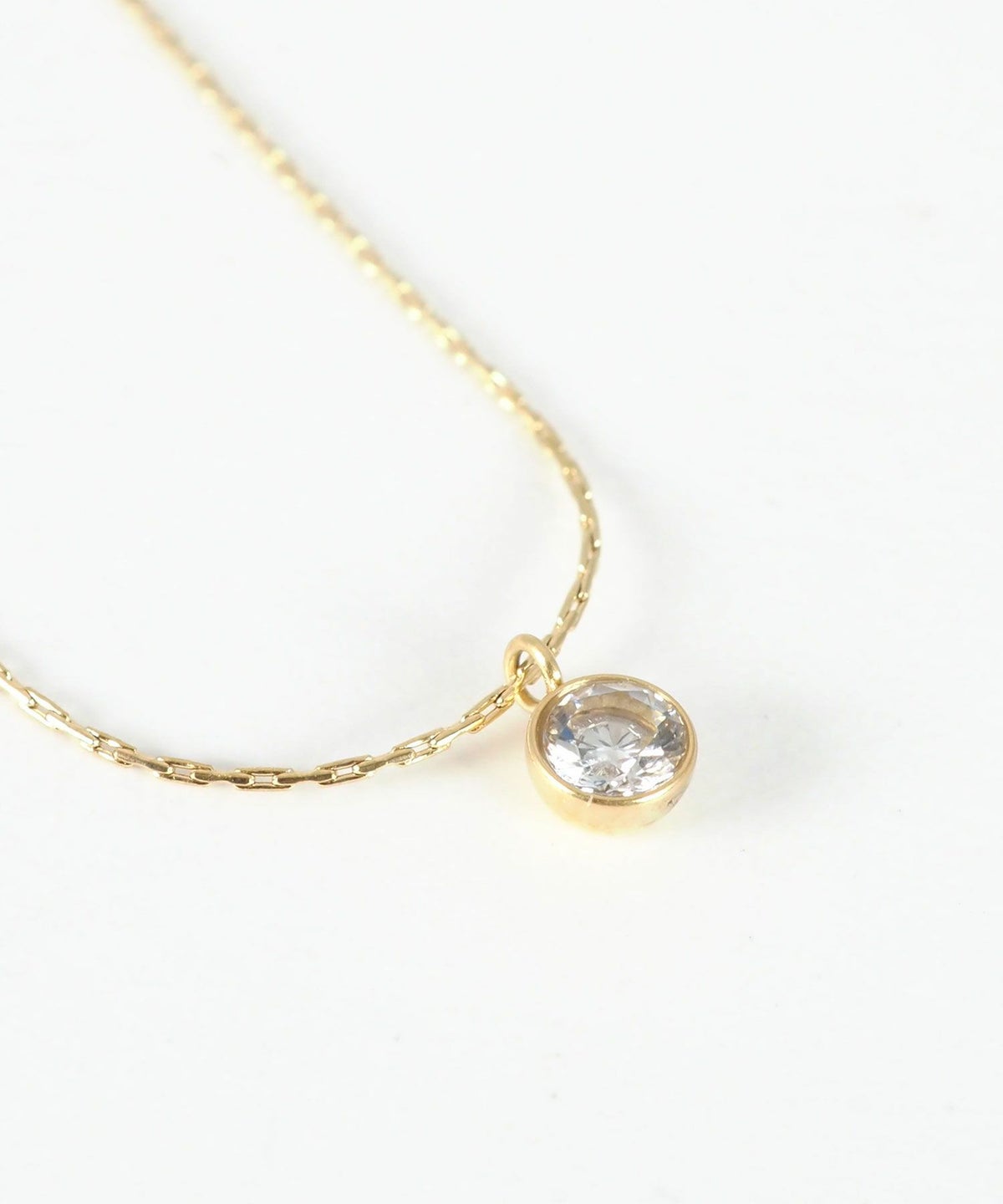 サークルキュービックステンレスプチペンダント