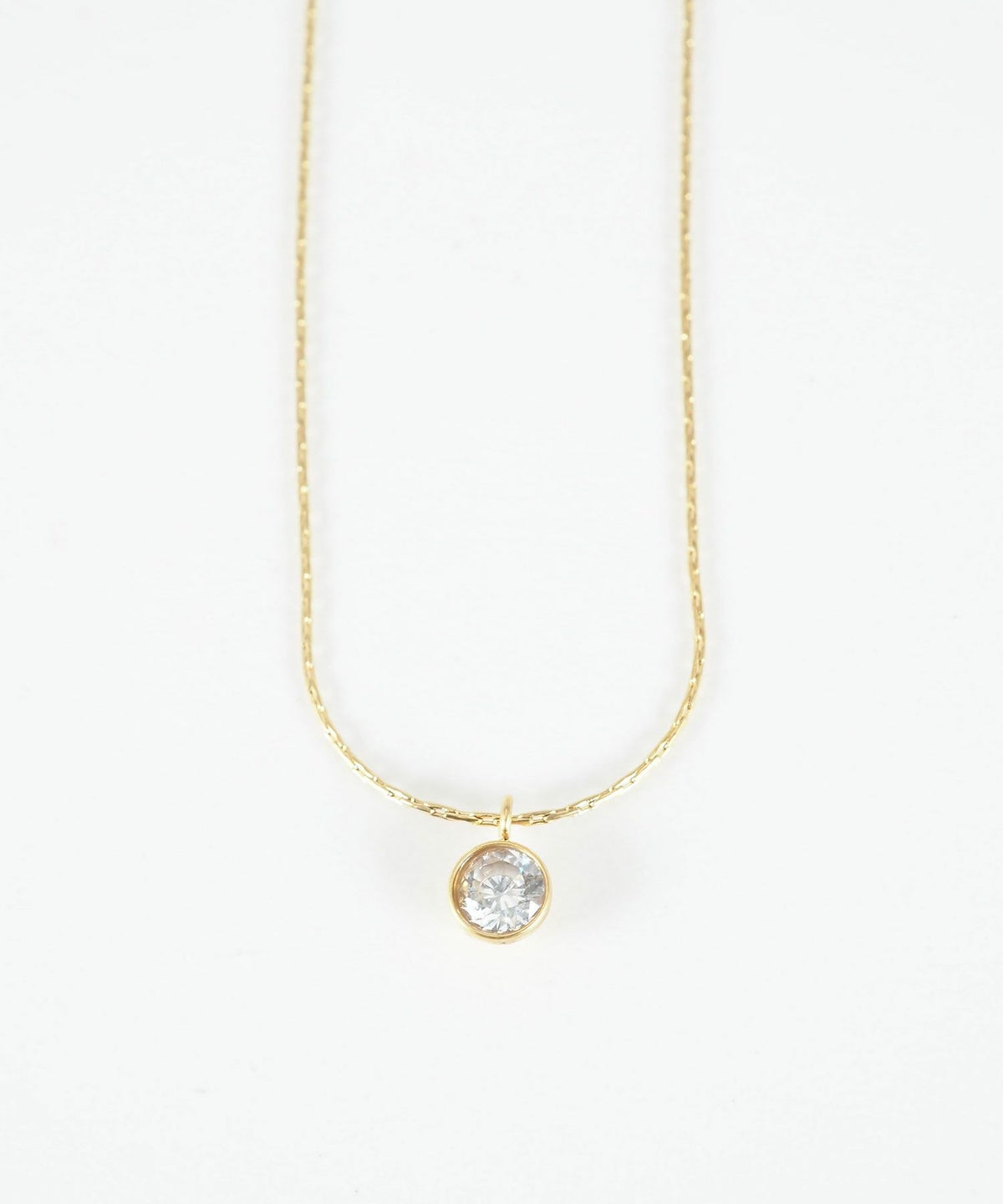 サークルキュービックステンレスプチペンダント