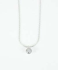 サークルキュービックステンレスプチペンダント