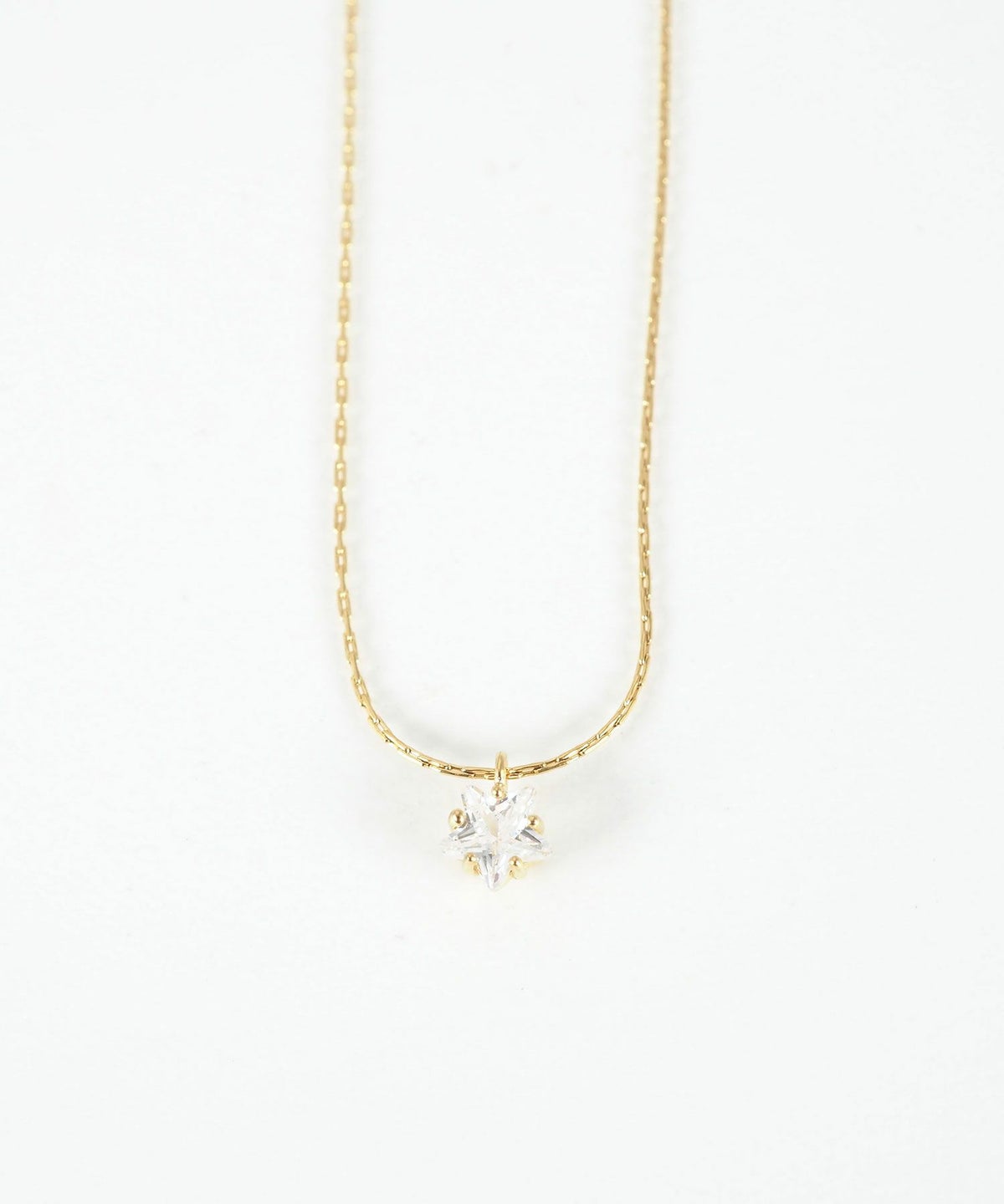 スターキュービックステンレスプチペンダント