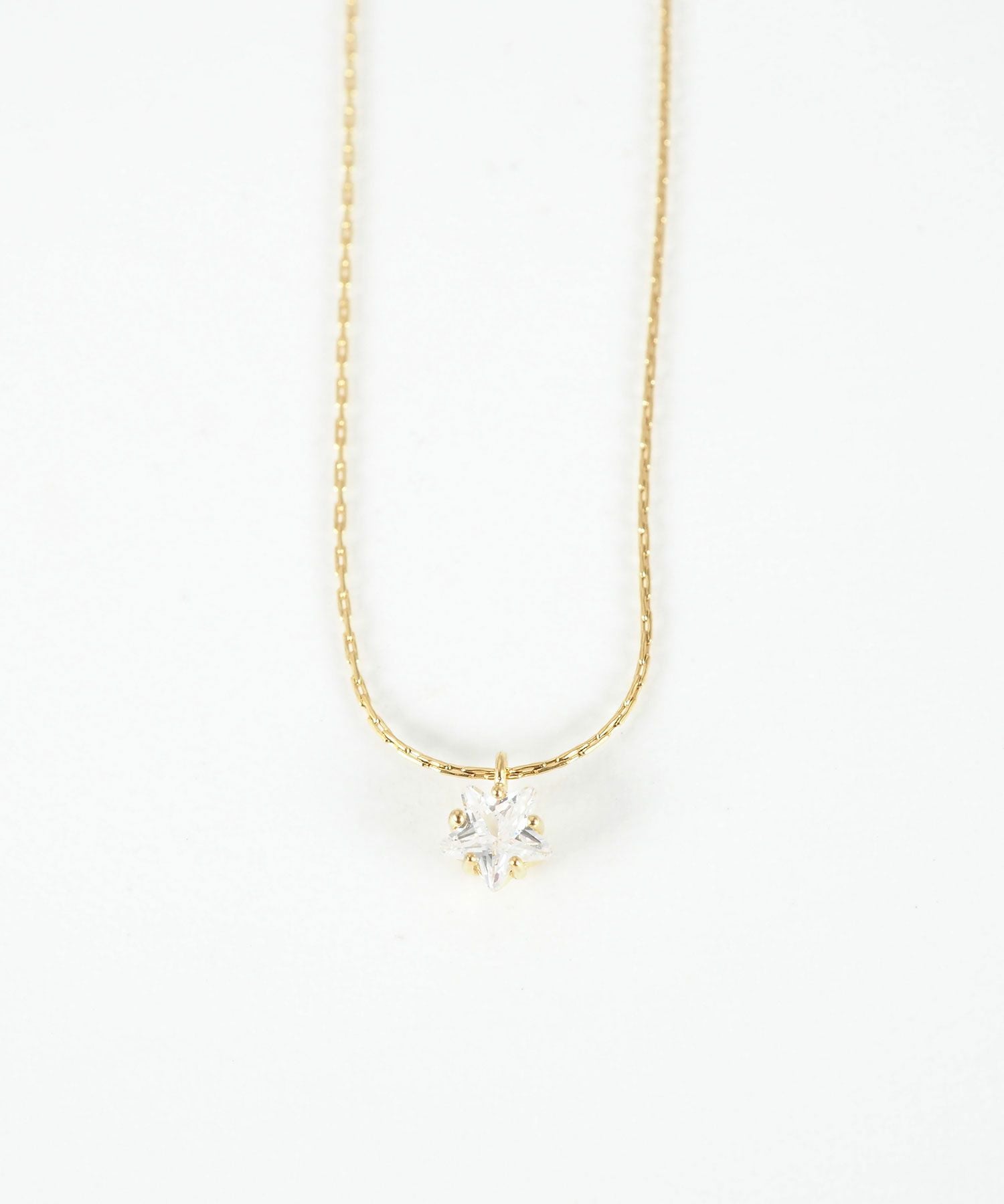 スターキュービックステンレスプチペンダント