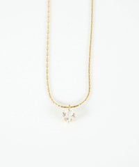 スターキュービックステンレスプチペンダント